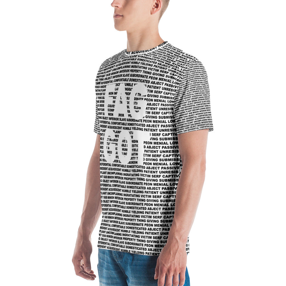 TOTAL FAGGOT - WHITE Men's T-shirt