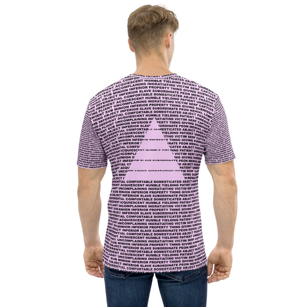 TOTAL FAGGOT - PINK Men's T-shirt