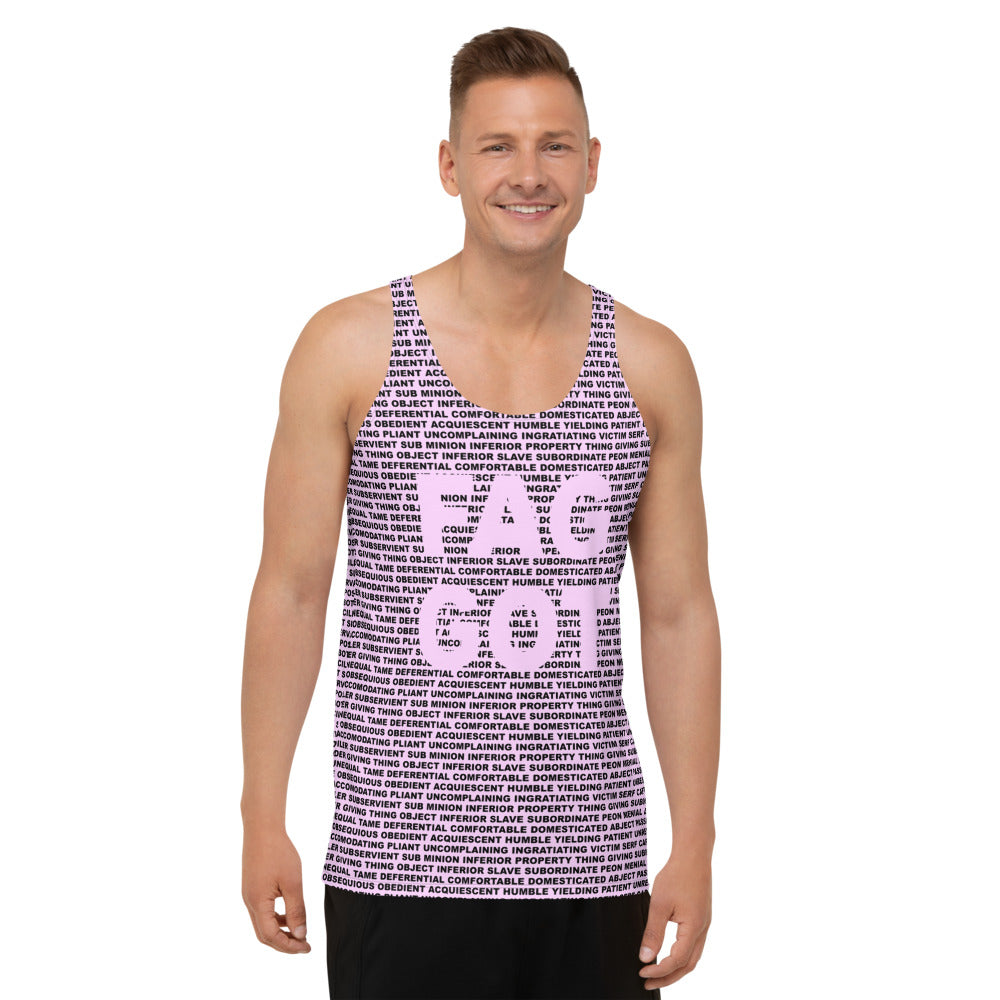 TOTAL FAGGOT - PINK Tank Top