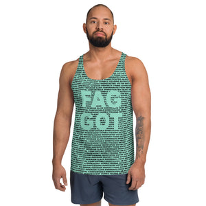 Total Faggot - Mint Tank Top