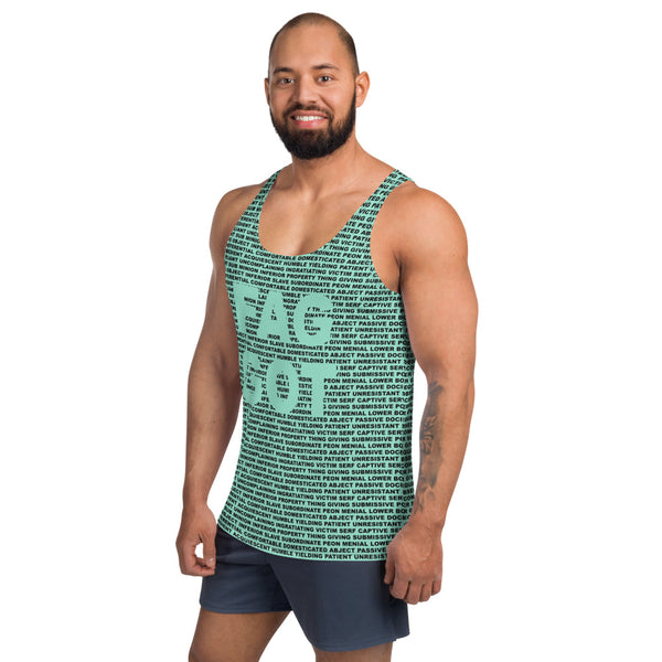 Total Faggot - Mint Tank Top