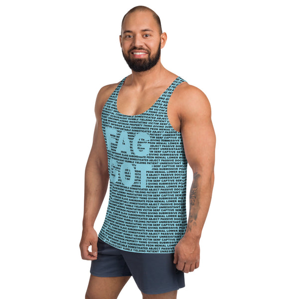 Total Faggot - Sea Foam Tank Top