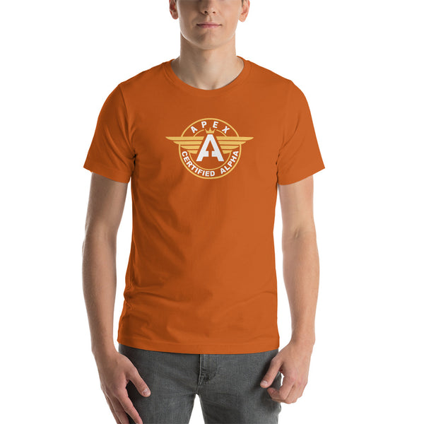 Certified APEX ALPHA hero Short-Sleeve Unisex T-Shirt