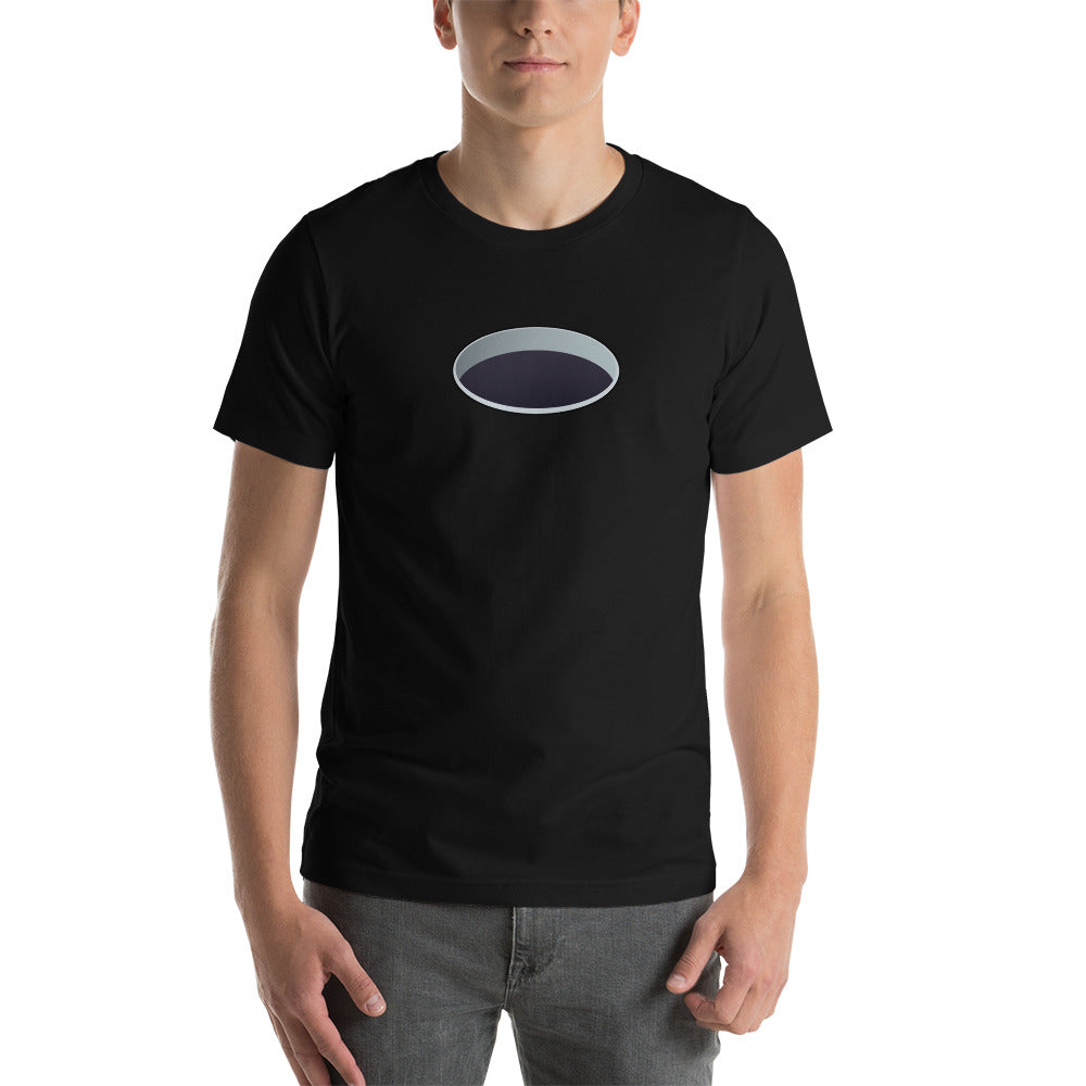 Hole Short-Sleeve Unisex T-Shirt