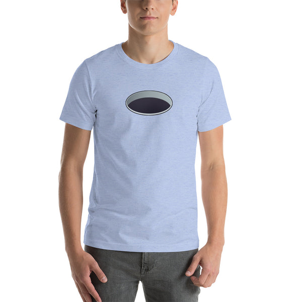 Hole Short-Sleeve Unisex T-Shirt