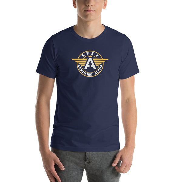 Certified APEX ALPHA hero Short-Sleeve Unisex T-Shirt